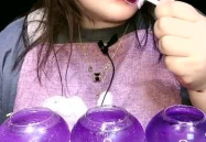吃冰小姐姐紫色水晶球,揭秘吃冰小姐姐的神秘世界