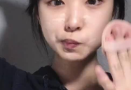 韩国小姐姐化妆后的样子,华丽变身，魅力四溢